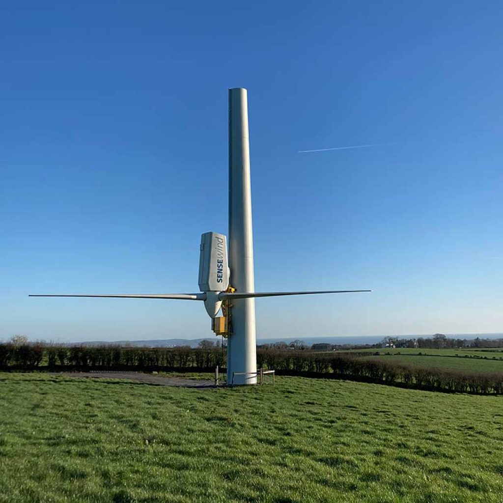 Self-Installing Wind Turbine